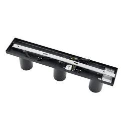 CAN TILT plafondspot, zwart, 48 x 9 cm, 3-lamps, metaal GU10