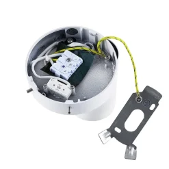 CAN TILT wandspot, wit, Ø 10 cm, metaal, schakelaar, GU10