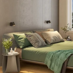 CAN TILT wandspot, zwart, Ø 10 cm metaal GU10 schakelaar