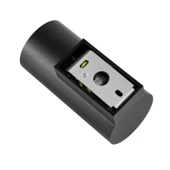 CAN wandlamp, zwart, 1-lamp, hoogte 13 cm, metaal, GU10