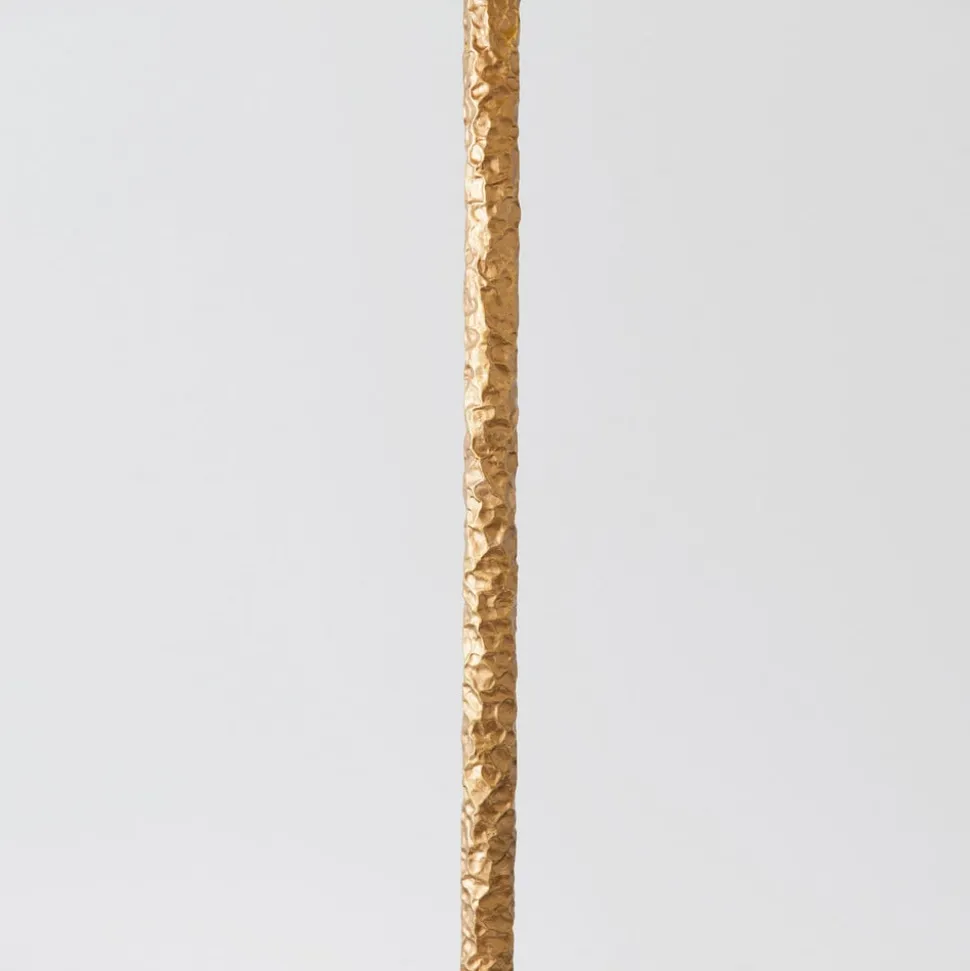 Cancelliere Rotonda chintz vloerlamp zwart/goud