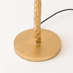 Cancelliere Rotonda chintz vloerlamp zwart/goud