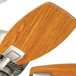 Canfield 30 plafondventilator, geborsteld nikkel