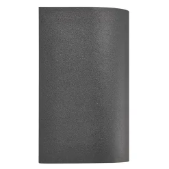 Canto Maxi 2 Seaside buitenwandlamp, zwart, GU10, 17 cm