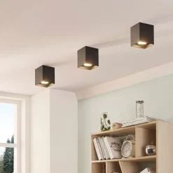 Carson - Plafondspot in zwart