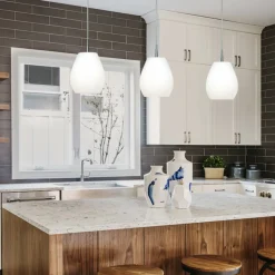 Casablanca Bagan hanglamp, 3-lamps, Ø 13cm