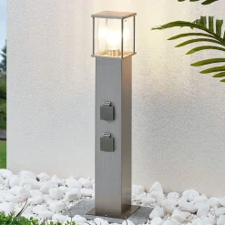 Caspa tuinpadverlichting met 2 stopcontacten