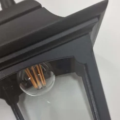 Chapel buiten hanglamp, zwart