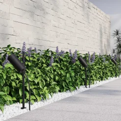 Chopa LED grondspies lamp, in hoogte verstelbare spot