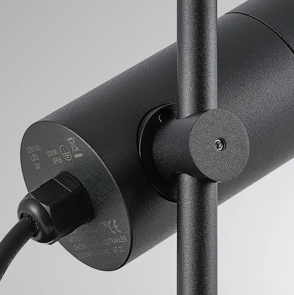 Chopa LED grondspies lamp, in hoogte verstelbare spot