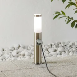 Chorus EDELSTAHL sokkellamp met fitting, 50cm