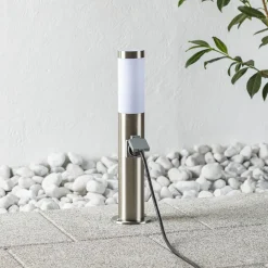 Chorus EDELSTAHL sokkellamp met fitting, 50cm