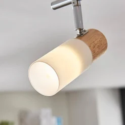 Christoph houten spot, 2-lamps