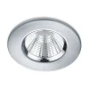 Chroomkleurige LED inbouwspot Zagros, IP65