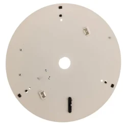 Cleo 300 plafondlamp, zwart, sensor, IP20, Ø 30 cm, metaal