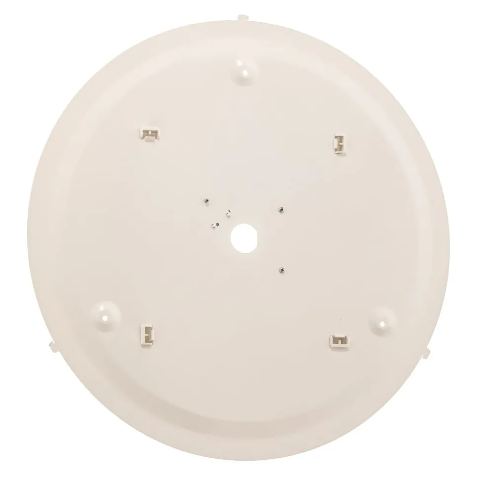 Cleo DR475 plafondlamp, IP54, Ø 47,5 cm, eikenhout, E27