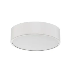 Cleo plafondlamp, Ø 30 cm, IP20, wit, metaal, E27