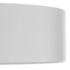 Cleo plafondlamp, Ø 30 cm, IP20, wit, metaal, E27