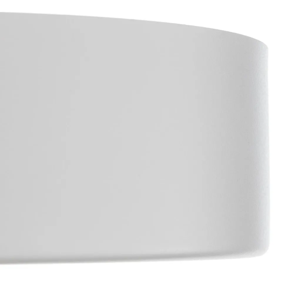 Cleo plafondlamp, Ø 30 cm, IP20, wit, metaal, E27