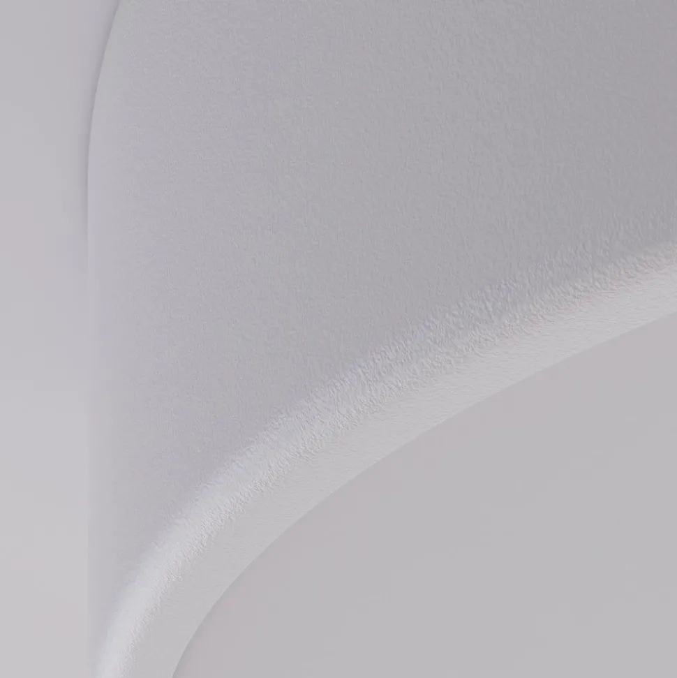 Cleo plafondlamp, Ø 30 cm, IP20, wit, metaal, E27