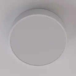 Cleo plafondlamp, Ø 30 cm, IP20, wit, metaal, E27