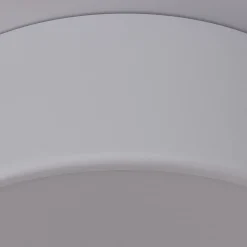 Cleo plafondlamp, Ø 30 cm, IP20, wit, metaal, E27