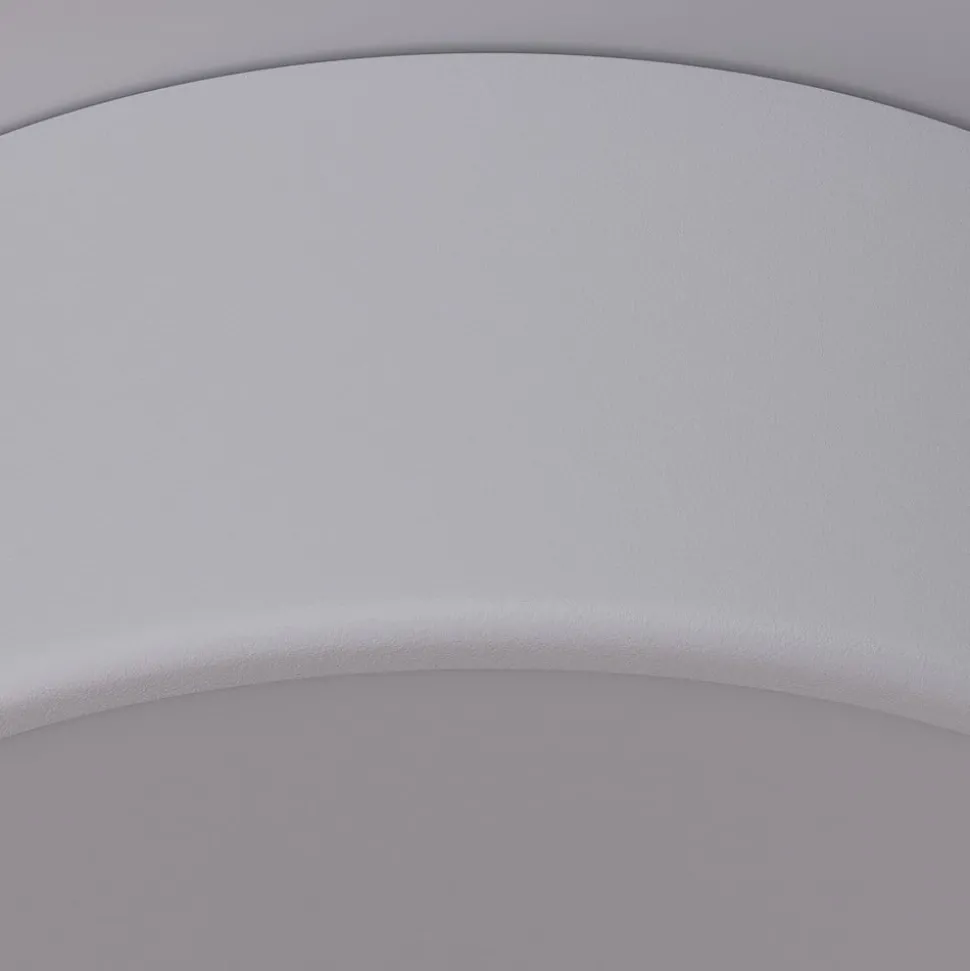 Cleo plafondlamp, Ø 30 cm, IP20, wit, metaal, E27