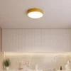 Cleo plafondlamp, Ø 50 cm, IP54, goudkleurig, metaal, E27