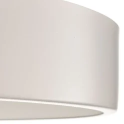 Cleo plafondlamp, Ø 60 cm, IP20, wit, metaal, E27