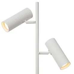 Club vloerlamp, verstelbaar, wit, metaal, 140 cm, GU10