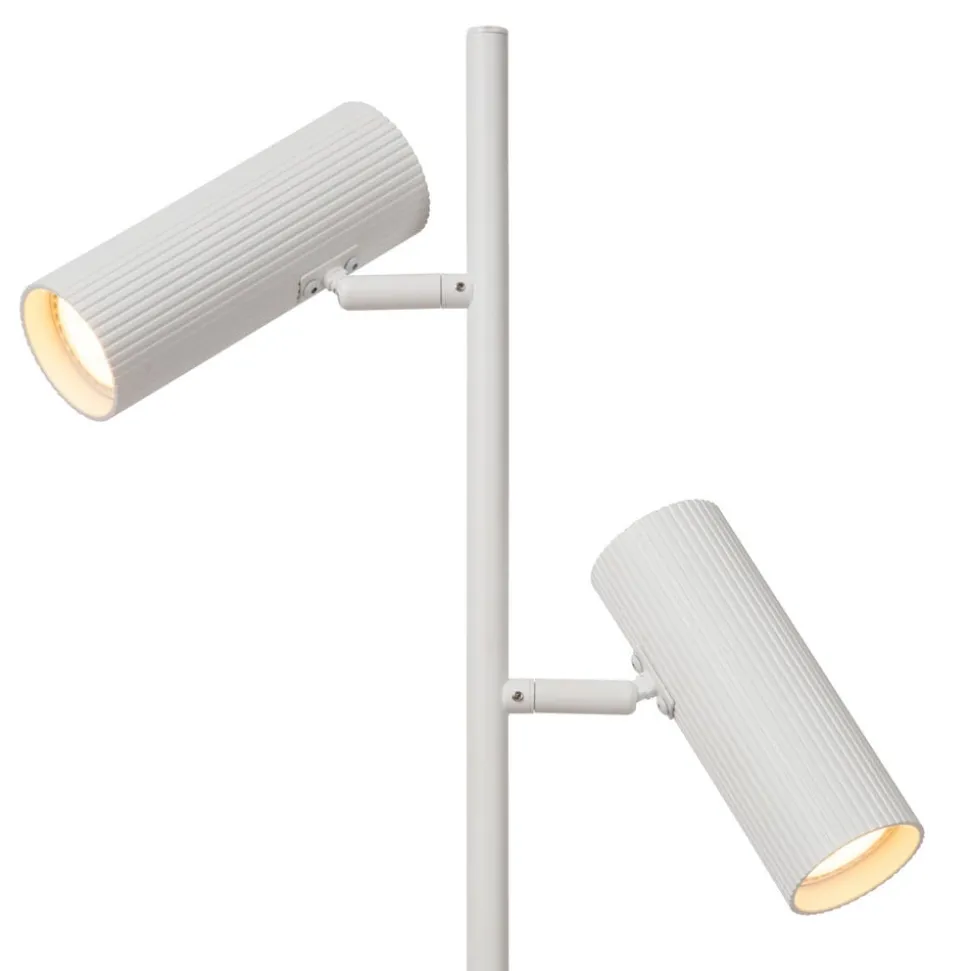 Club vloerlamp, verstelbaar, wit, metaal, 140 cm, GU10