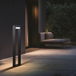 CMD 9051 LED tuinpadverlichting, hoogte 80 cm, antraciet, IP65, metaal