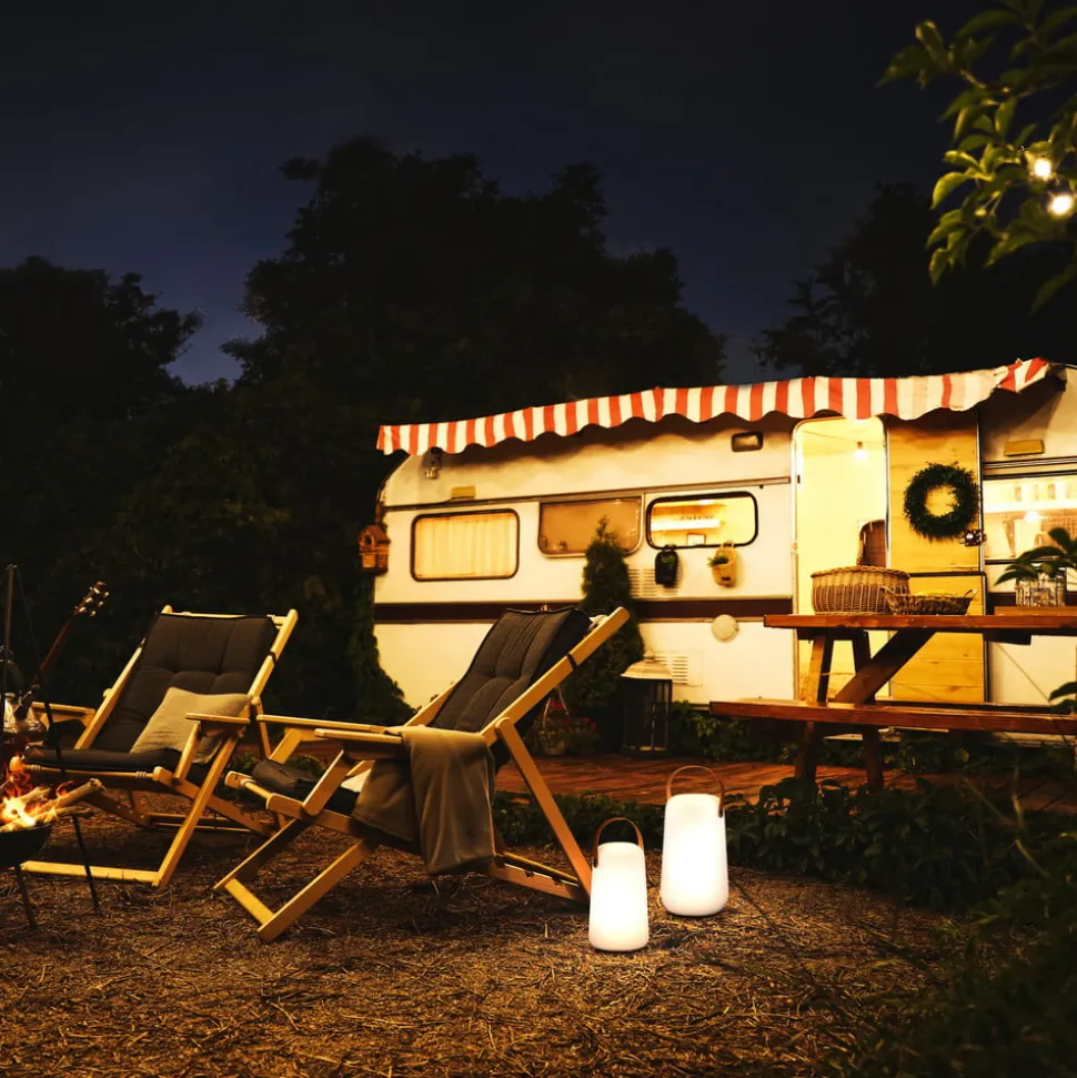 Collgar LED tafellamp, wit, hoogte 21 cm