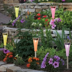 Colorato - kleurrijke LED grondspies, set van 5