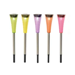 Colorato - kleurrijke LED grondspies, set van 5