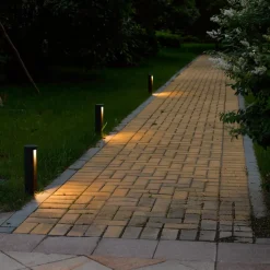 Combo LED sokkellamp in aantrekkelijk design, 25 cm