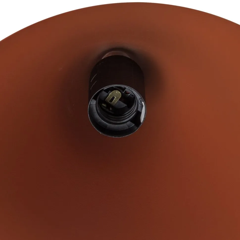 Cono hanglamp, 1-lamp, Ø 25 cm, baksteenrood