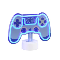 Control LED tafellamp, blauw, breedte 22,8 cm, kunststof