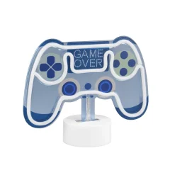 Control LED tafellamp, blauw, breedte 22,8 cm, kunststof