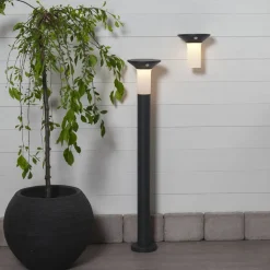 Corbezzola LED buiten wandlamp, zwart, sensor