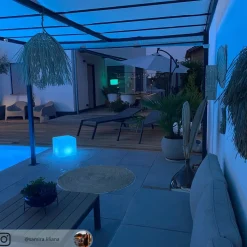 Cub - een lichtgevende kubus voor buiten