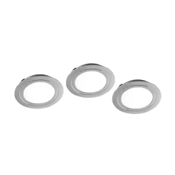 Cubic 55 ronde LED spot in een set van 3 eenheden