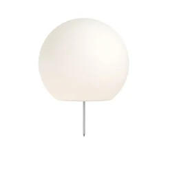 Cumulus M terraslamp, wit, kunststof, Ø 45 cm, IP44