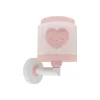 Dalber Baby Dreams wandlamp met stekker, pink