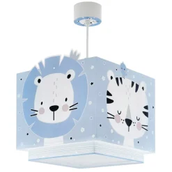 Dalber Baby Jungle kinderkamer hanglamp, blauw
