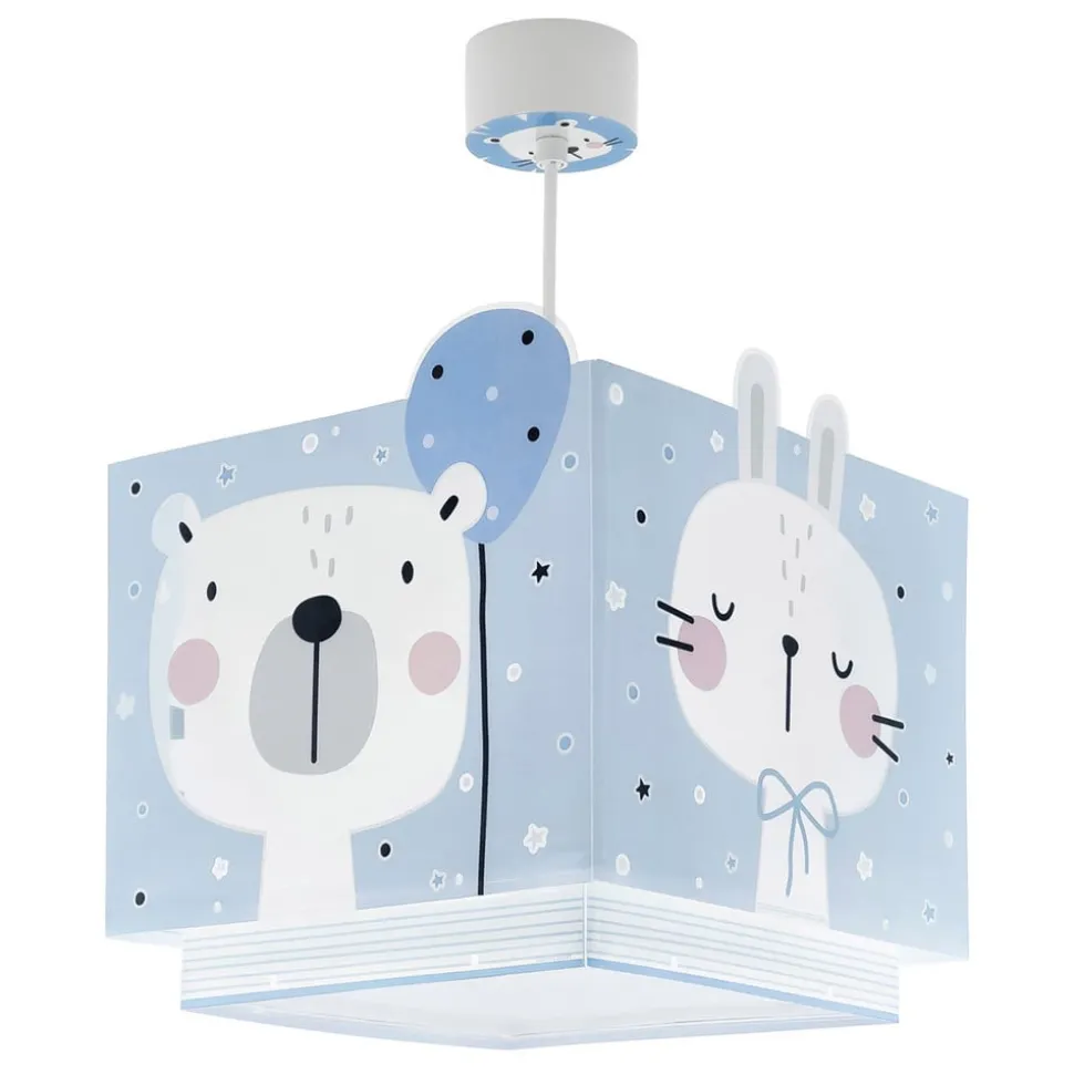 Dalber Baby Jungle kinderkamer hanglamp, blauw