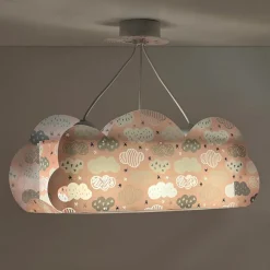 Dalber Cloud pink hanglamp in wolkvorm, pink