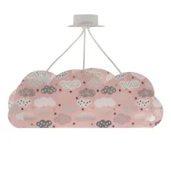 Dalber Cloud pink hanglamp in wolkvorm, pink