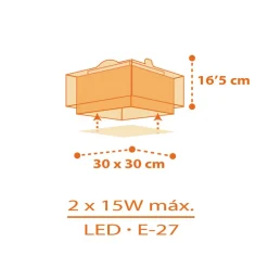 Dalber Dinos kinder-plafondlamp met dinosauriërs