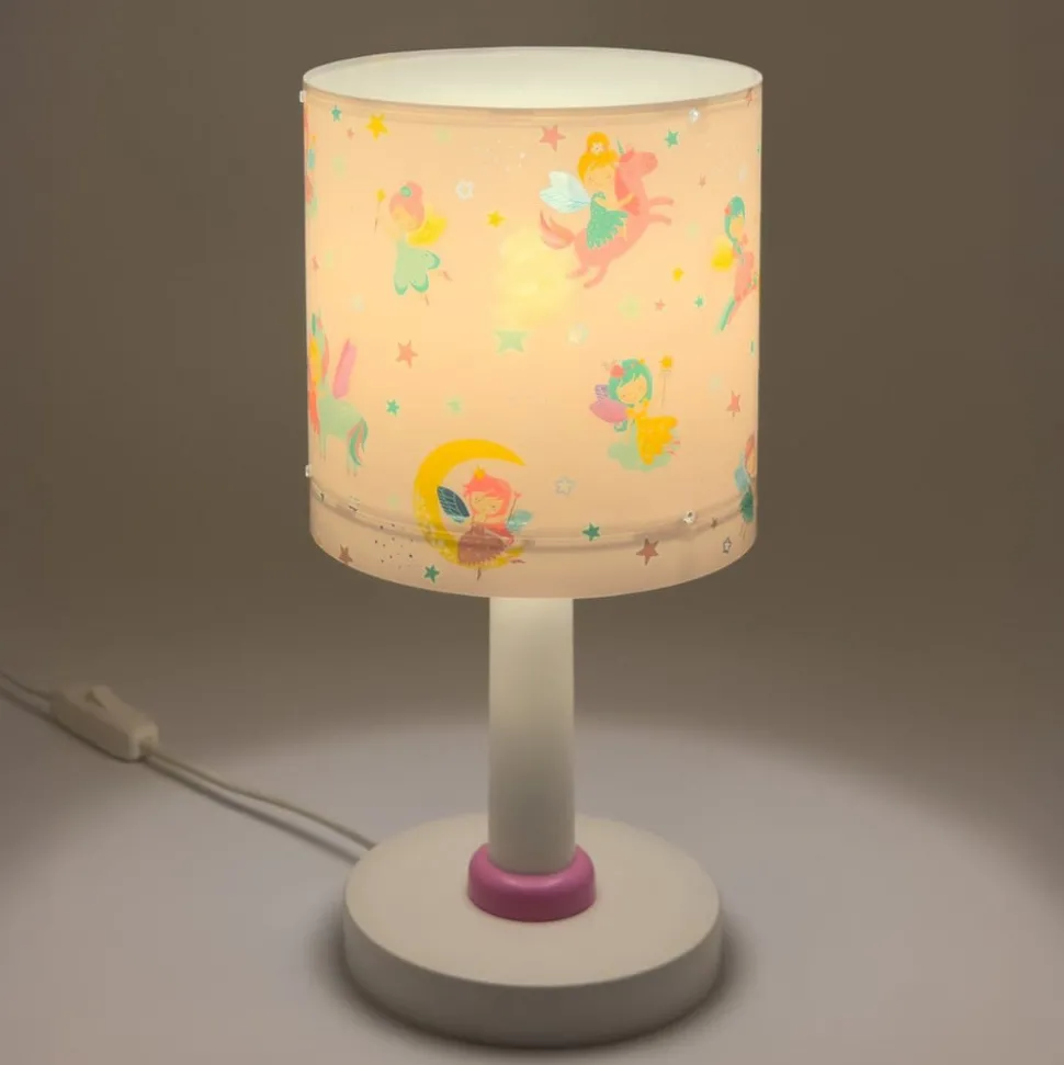 Dalber Fairy Dreams tafellamp, meerkleurig, hoogte 30 cm